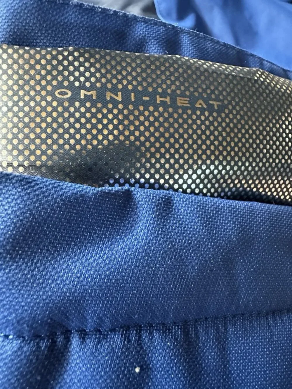 Columbia Jacket Men 2XL Tall Tipton Peak III Insulated Omni-Tech Blue Reflective